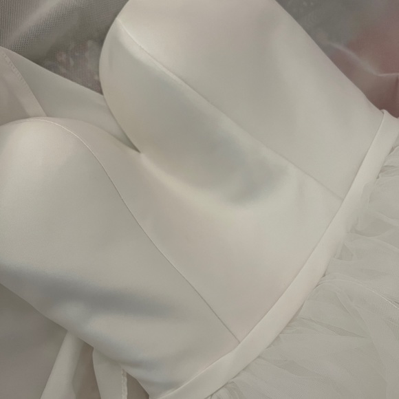 Never worn. One of a Kind dress from Bestow Bridal in Austin, Texas. - Picture 6 of 7